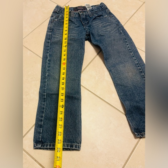 Boy’s Youth Denizen Levis Blue Jeans Modern Slim Straight Size 8 Regular - Picture 6 of 8